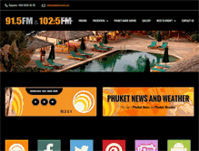 Tablet Screenshot of phuketfmradio.com
